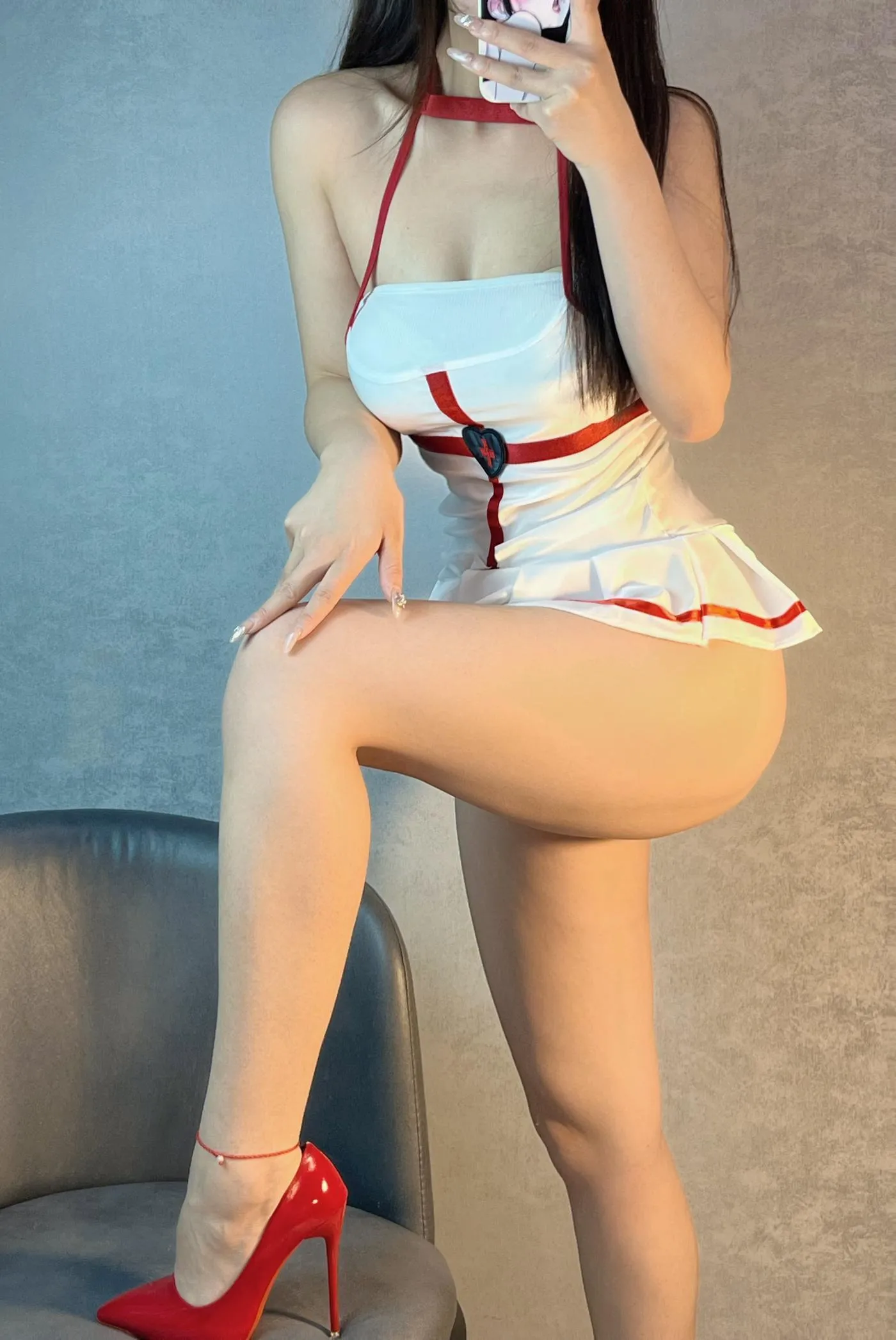 桃沢樱呀 – NO.01 白丝护士 [51P]插图